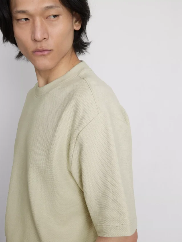 Camisola de algodão texturado «The Edit»