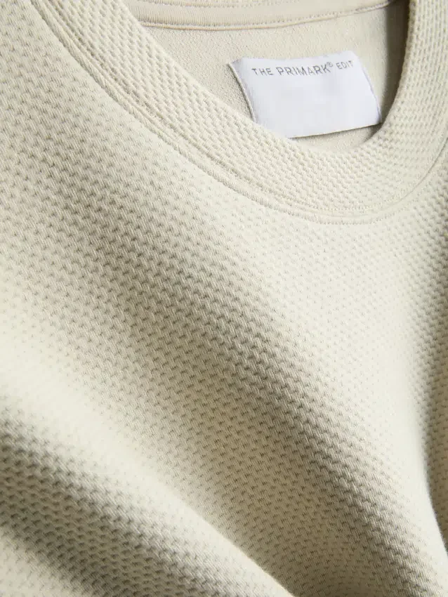 Camisola de algodão texturado «The Edit»