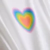Camisola de bebé com coração «Pride», rica em algodão