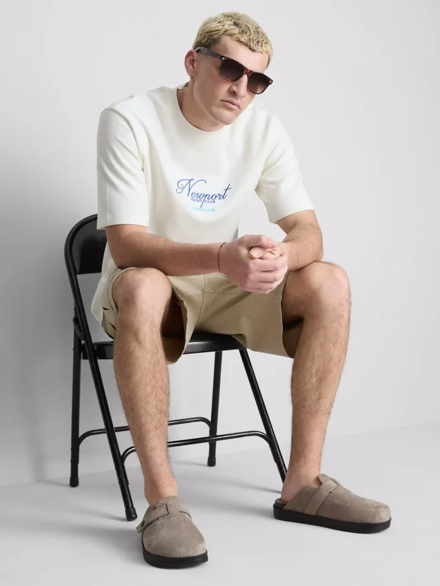 Camisola de calção com tema de clube náutico