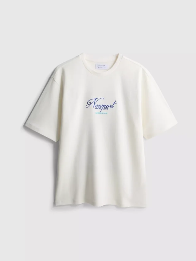 Camisola de calção com tema de clube náutico