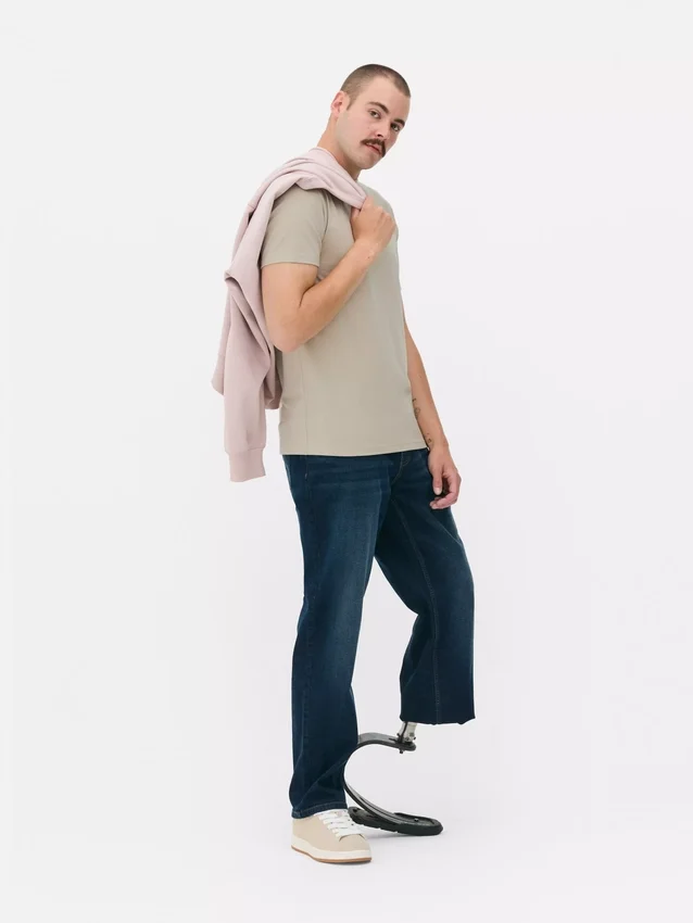 Camisola de corte justo e elástica