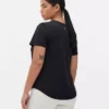 Camisola de desempenho com bainha curva