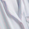 Camisola de dormir oversized estilo «boyfriend» às riscas