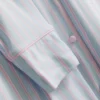 Camisola de dormir oversized estilo «boyfriend» às riscas