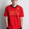 Camisola de futebol com grafismo da Espanha