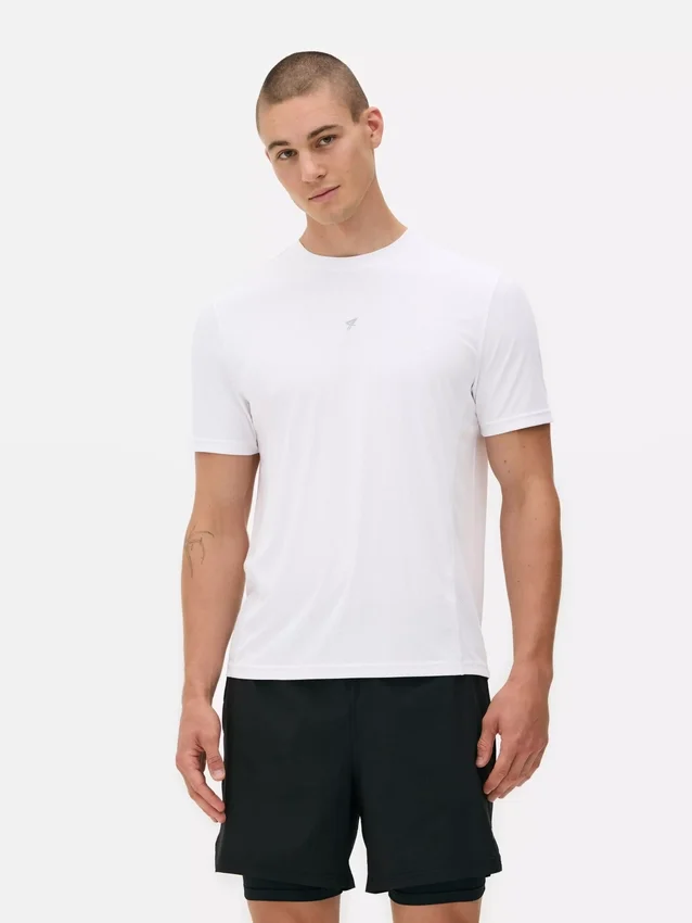 Camisola de ginástica de manga curta