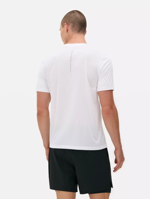 Camisola de ginástica de manga curta