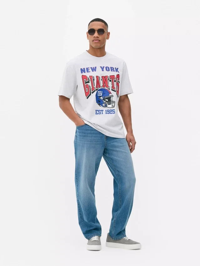 Camisola de gola redonda dos New York Giants