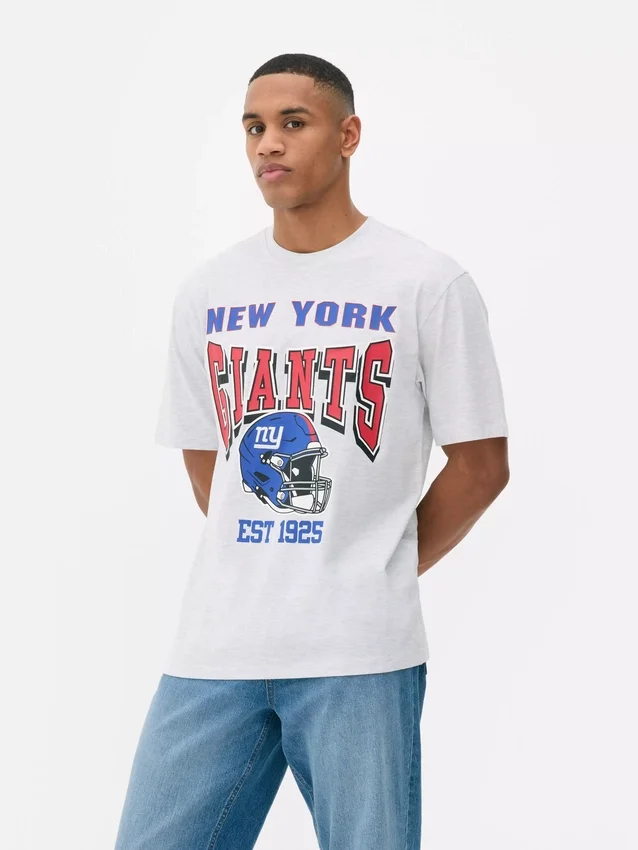 Camisola de gola redonda dos New York Giants