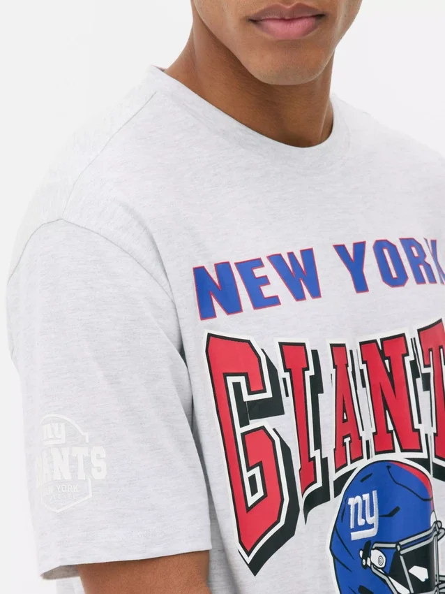 Camisola de gola redonda dos New York Giants