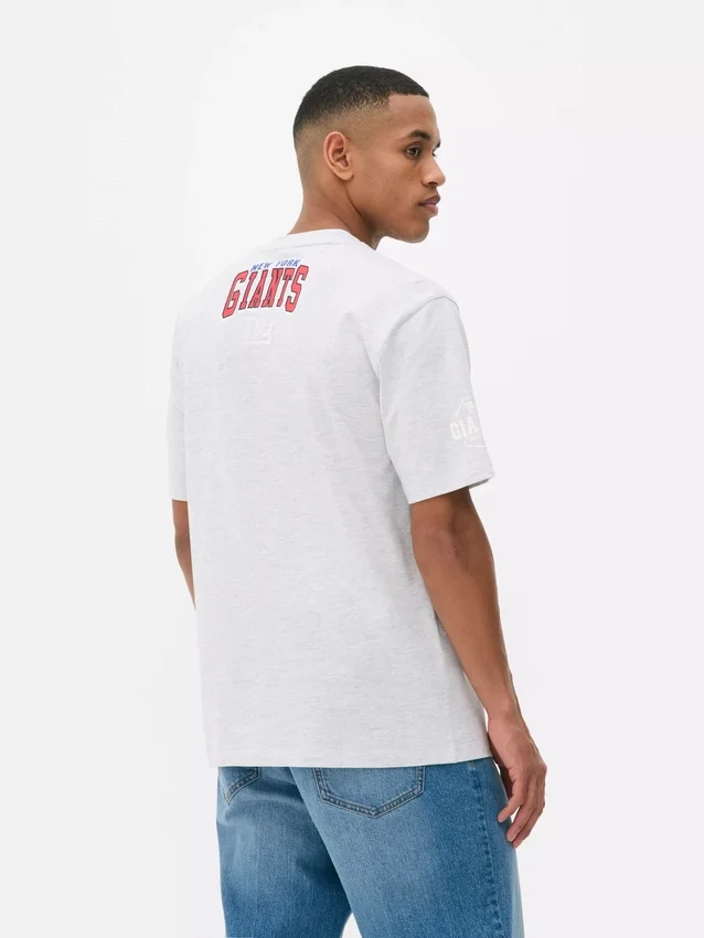 Camisola de gola redonda dos New York Giants