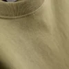 Camisola de gola redonda em algodão de alta qualidade