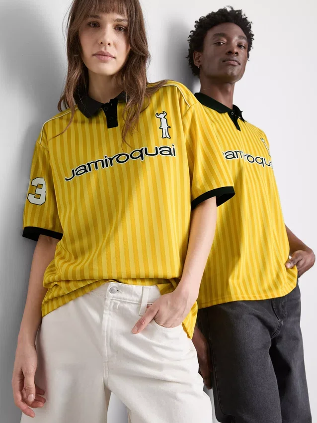 Camisola de malha de manga curta Jamiroquai