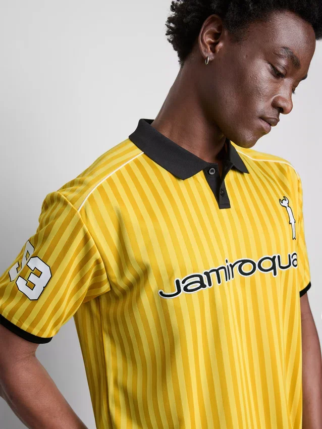 Camisola de malha de manga curta Jamiroquai