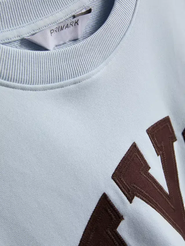 Camisola de manga caída «NYC» com alto teor de algodão