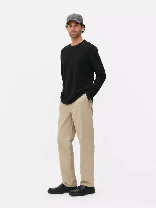 Camisola de manga comprida esencial