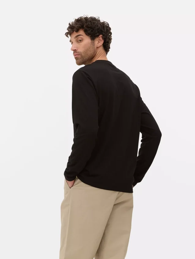 Camisola de manga comprida esencial