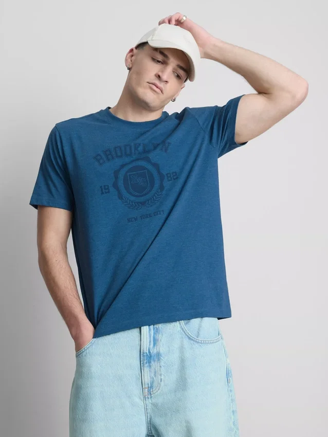 Camisola de manga curta Brooklyn Varsity
