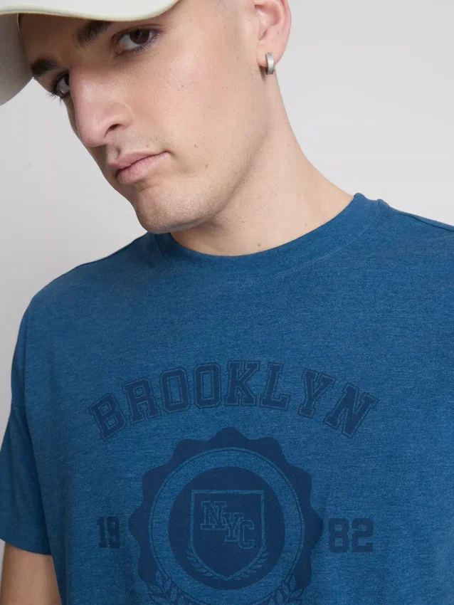 Camisola de manga curta Brooklyn Varsity