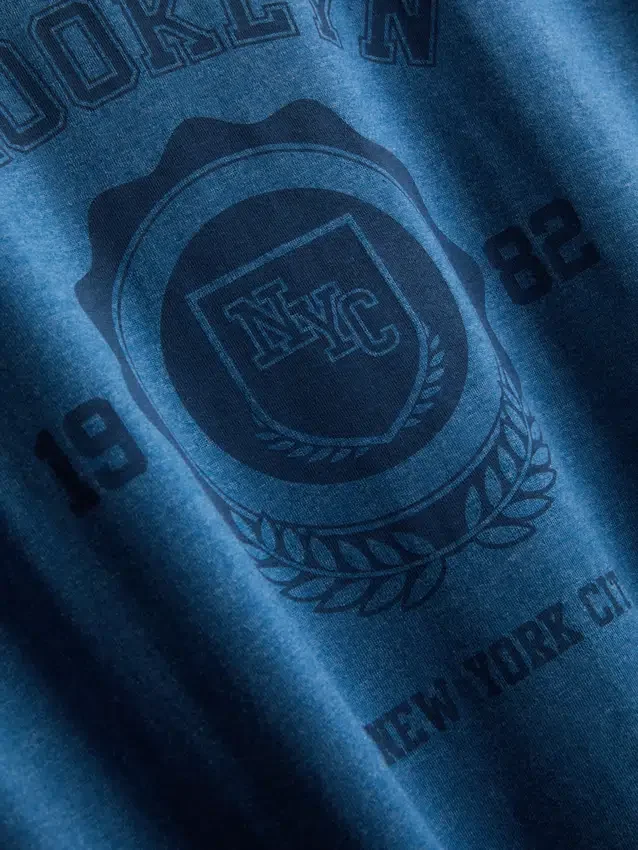 Camisola de manga curta Brooklyn Varsity