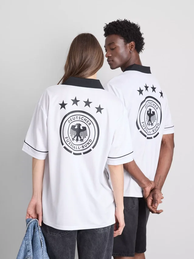 Camisola de manga curta da Alemanha