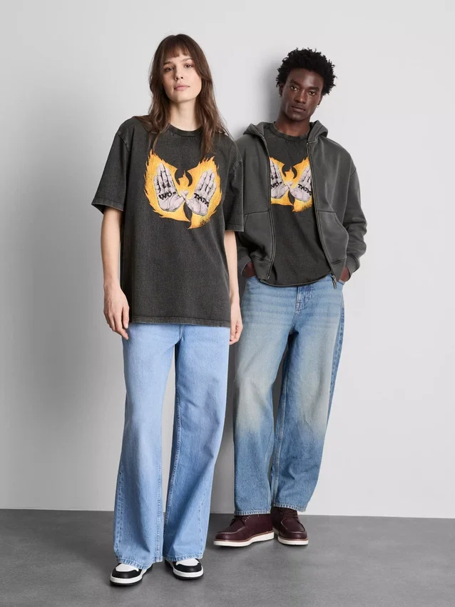 Camisola de manga curta Wu Tang Clan