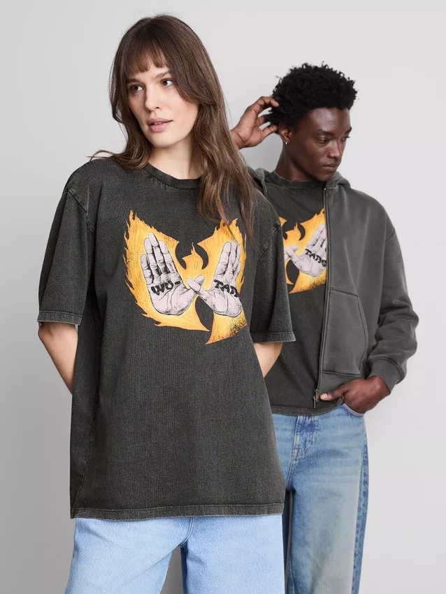 Camisola de manga curta Wu Tang Clan