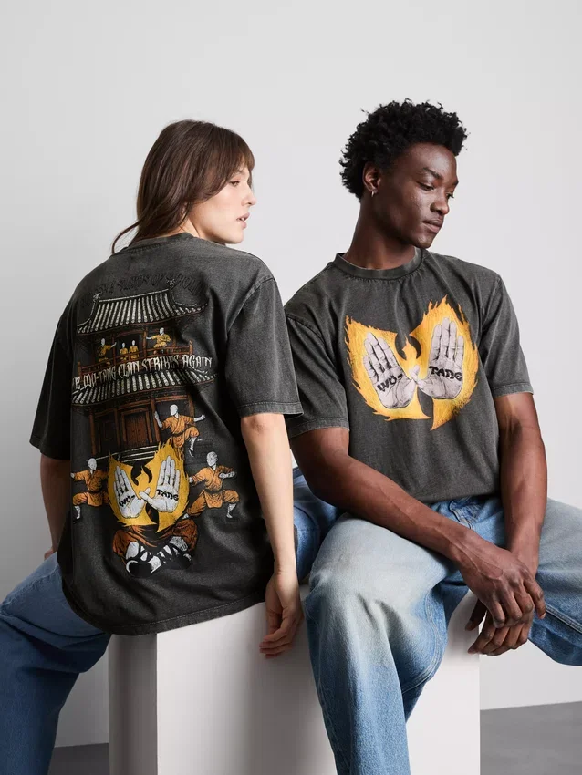Camisola de manga curta Wu Tang Clan