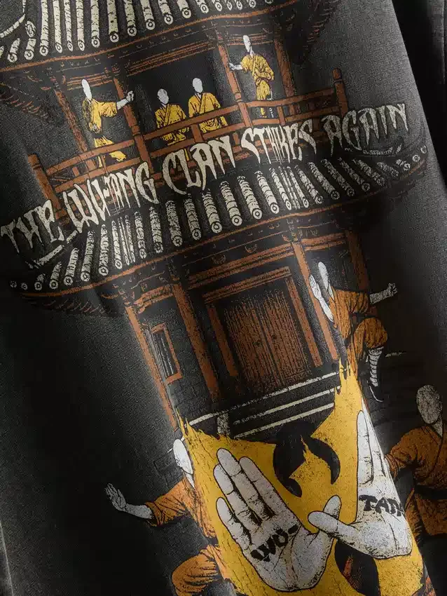 Camisola de manga curta Wu Tang Clan