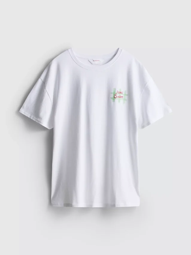 Camisola de pijama com estampado