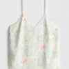 Camisola de pijama com estampado floral
