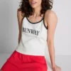 Camisola de pijama com nervuras «O Diabo Veste Prada»