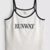 Camisola de pijama com nervuras «O Diabo Veste Prada»
