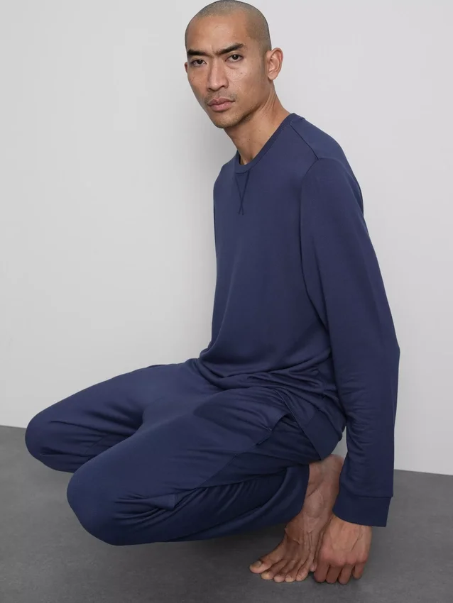 Camisola de pijama de manga comprida