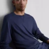 Camisola de pijama de manga comprida