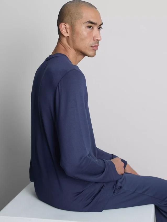 Camisola de pijama de manga comprida