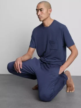 Camisola de pijama de manga curta