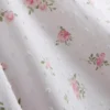 Camisola de pijama floral em algodão Dobby