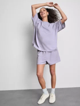 Camisola descontraída com elevado teor de algodão