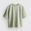 Camisola descontraída com elevado teor de algodão