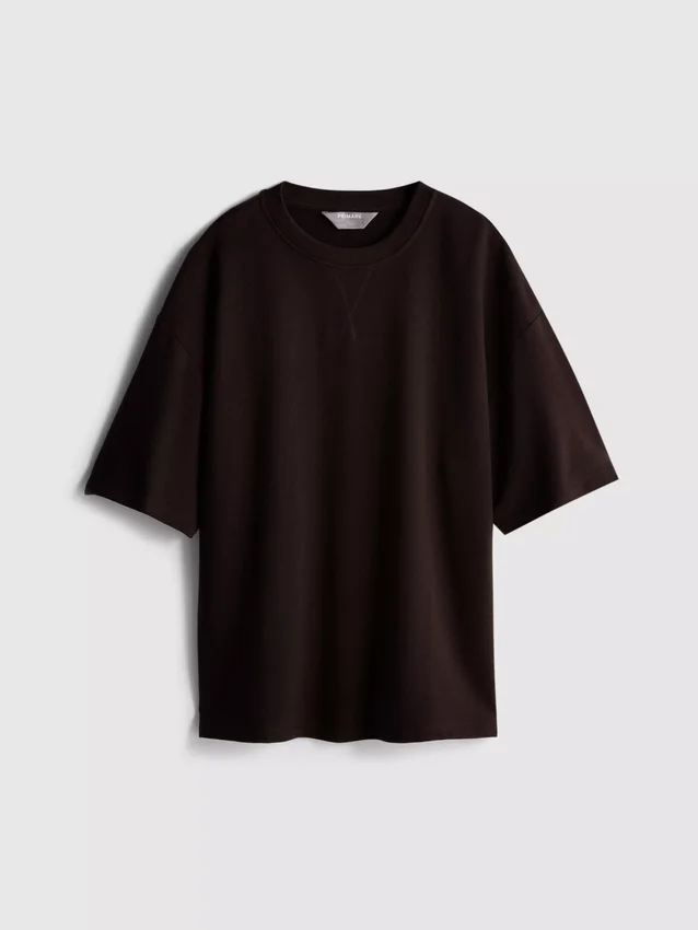 Camisola descontraída com elevado teor de algodão