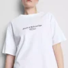 Camisola desportiva de algodão com estampado, de corte descontraído