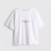 Camisola desportiva de algodão com estampado, de corte descontraído