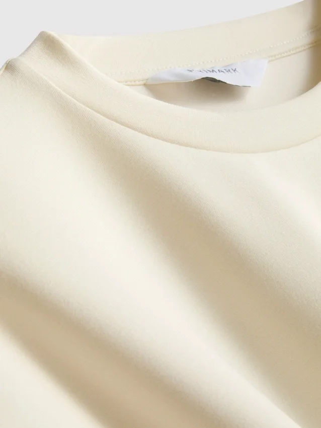 Camisola desportiva de gola redonda