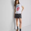 Camisola gráfica de algodão dos Rolling Stones