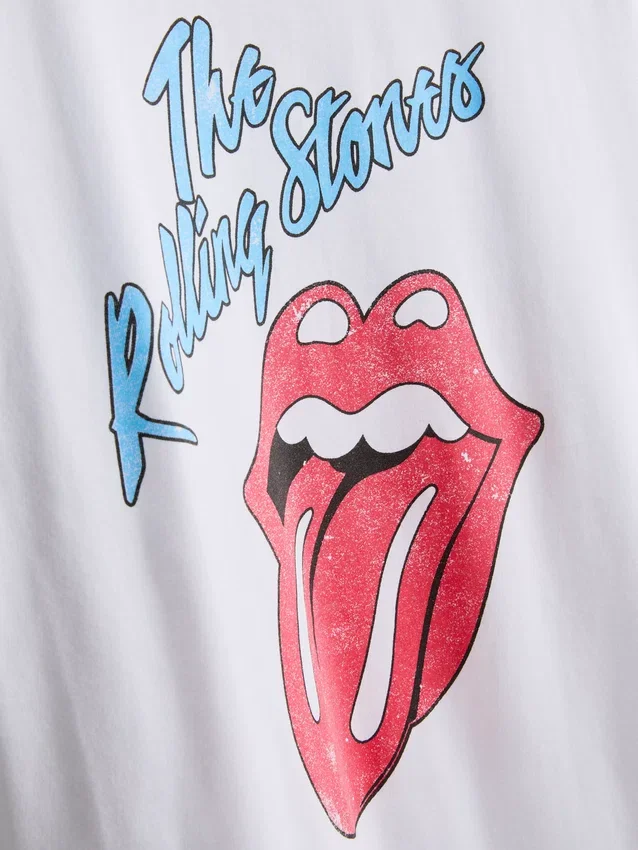Camisola gráfica de algodão dos Rolling Stones