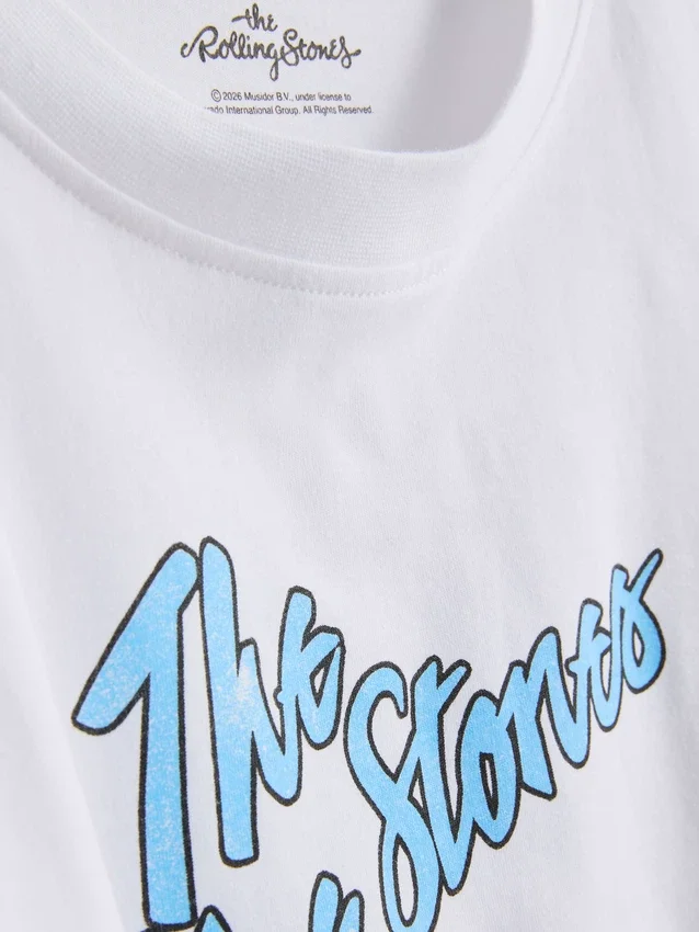 Camisola gráfica de algodão dos Rolling Stones