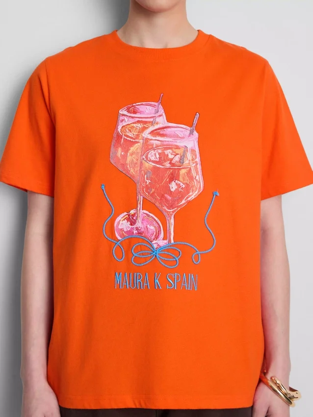 Camisola gráfica descontraída Maura K Espanha