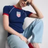 Camisola longa para bebé com tema dos EUA